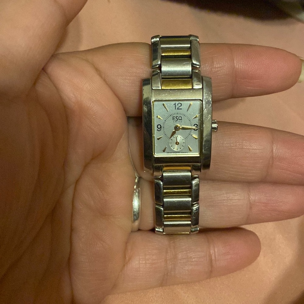 ESQ Watch Stainless steel made by Mobado is in good condition